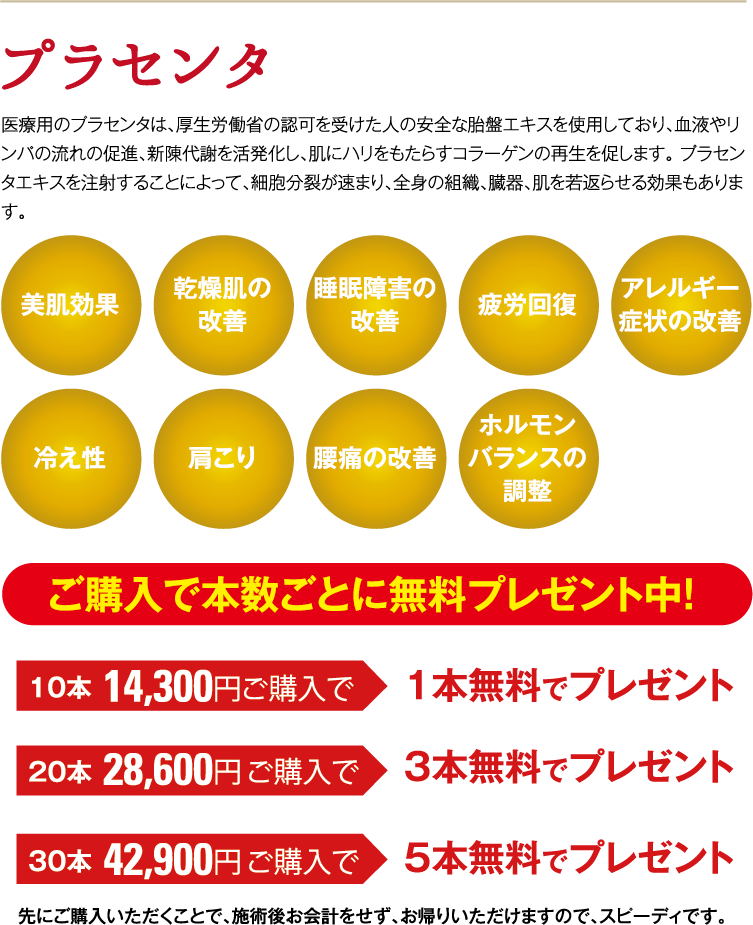 プラセンタ