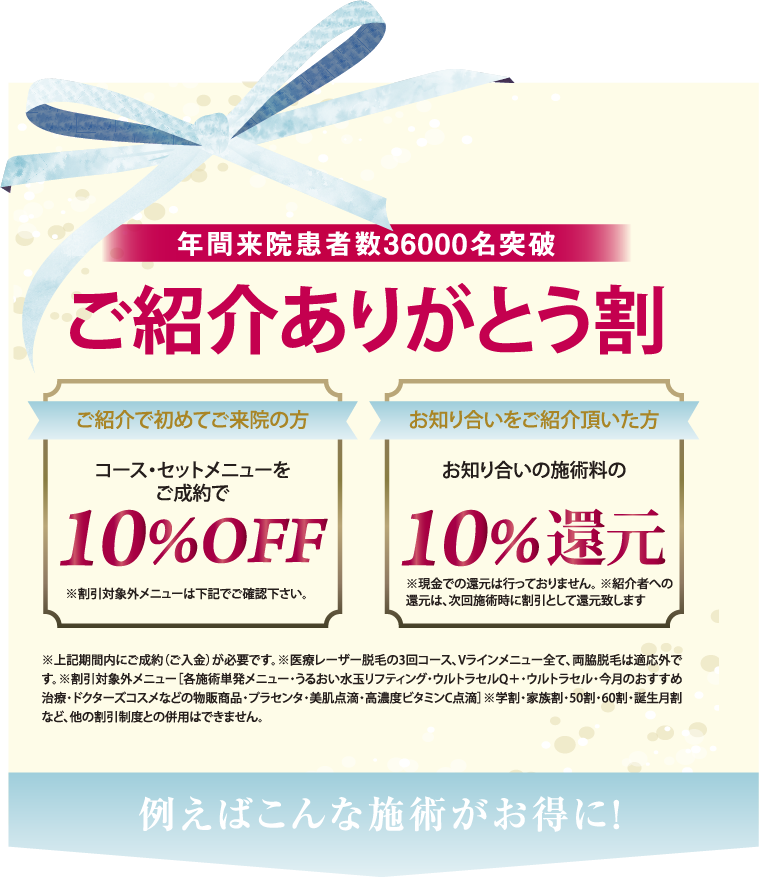 ご紹介ありがとう割